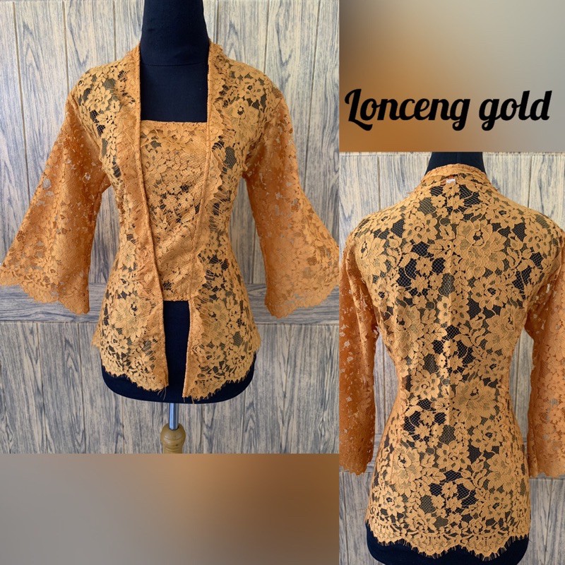 kebaya brokat/kebaya semi prancis/kebaya lonceng