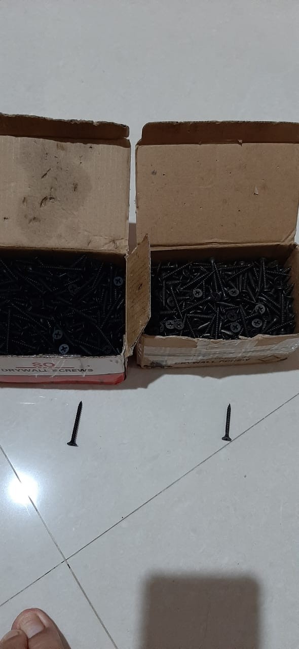 Skrup Gipsum Ukuran 3 Cm