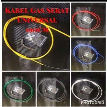 kabel gas selang srat L spontan actif motor scoopy mio beat vario dll