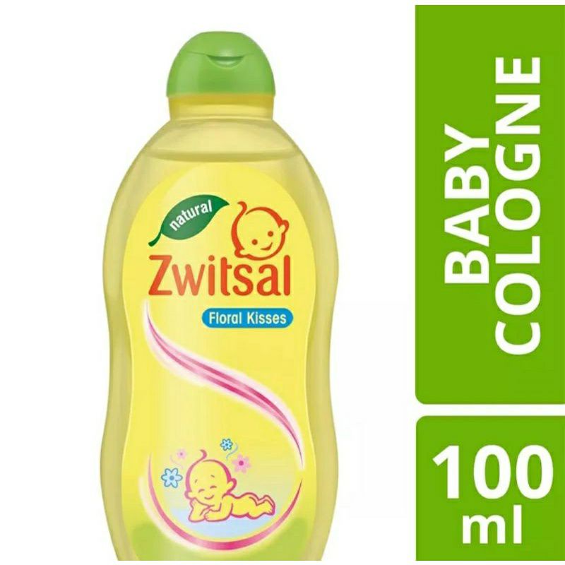 Zwitsal Baby Cologne Natural Floral Kisses / Soft Touch 100 mL