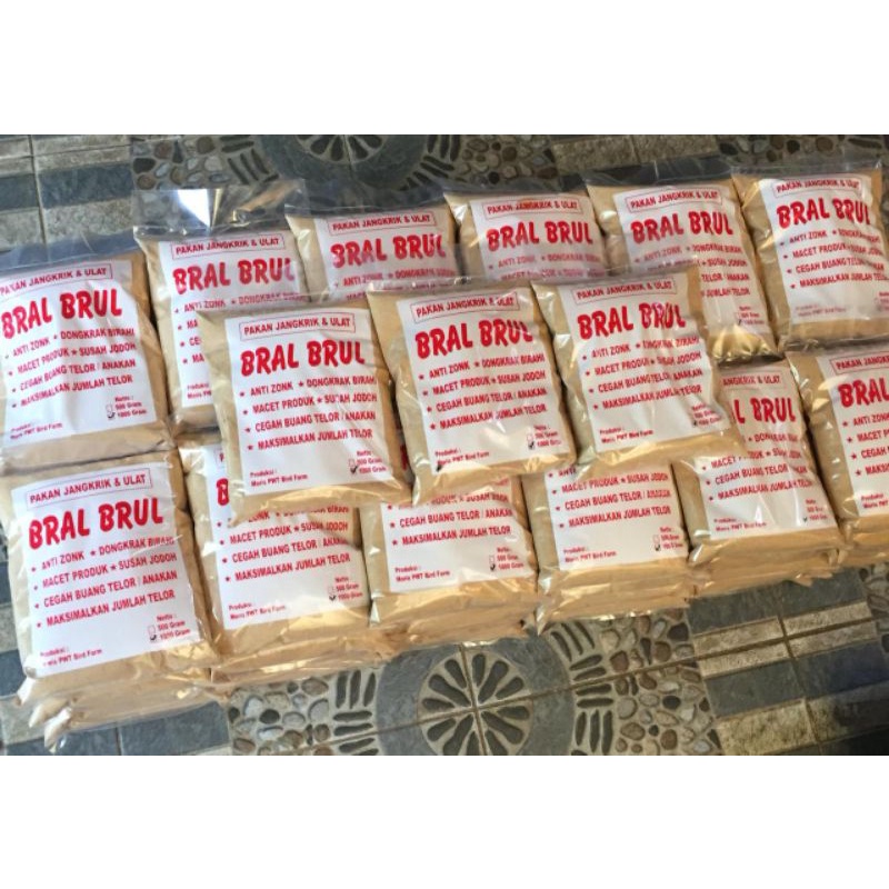 PAKAN JANGKRIK BRAL BRUL UNTUK BURUNG MURAI