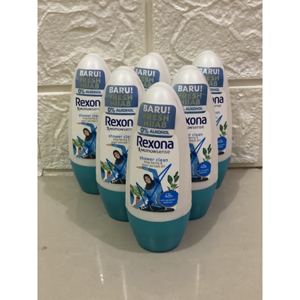 Rexona Shower Clean BIRU 45ml