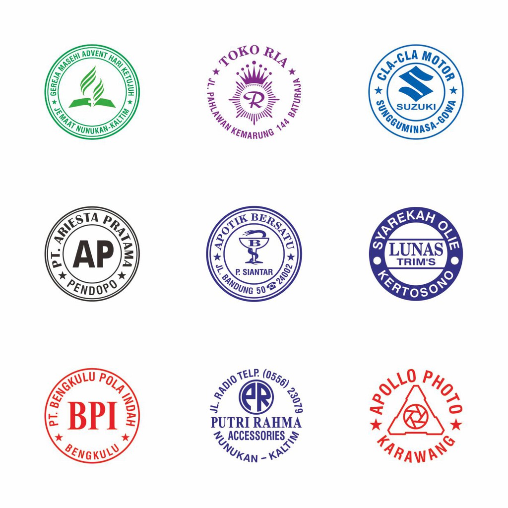 

HJK Stempel Flash 1 Warna ukuran standar