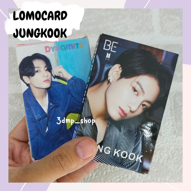 [30 lembar] lomocard lomo card jungkook bts dynamite be album