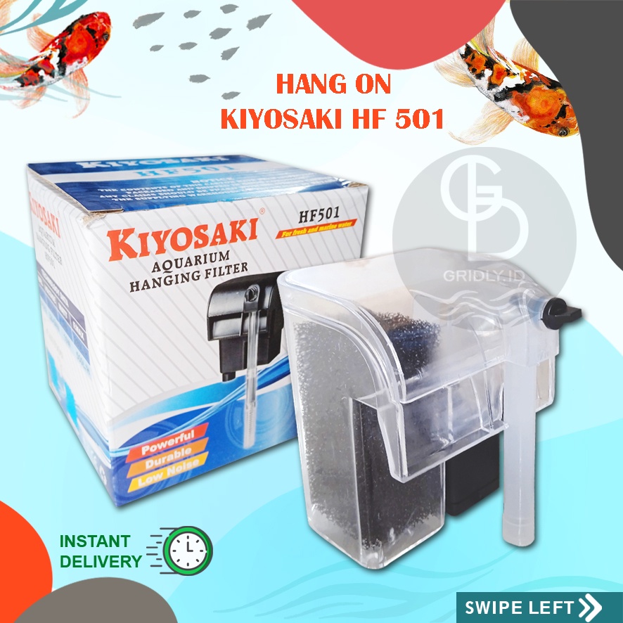 PROMO HANGING FILTER GANTUNG AQUARIUM AQUASCAPE HANGING FILTER KIYOSAKI HF 501 FILTER ATAS GANTUNG A