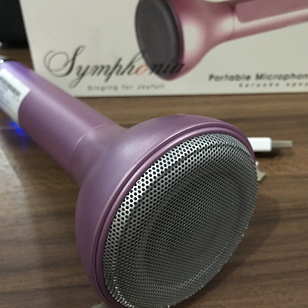 MIC SPEAKER PEMUTAR MUSIK Portable Bluetooth Memori Karaoke Ichiko K7