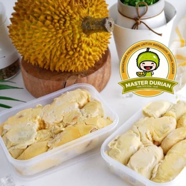 

DURIAN KUPAS (durpas) Ucok Asli Medan 800-900 gram