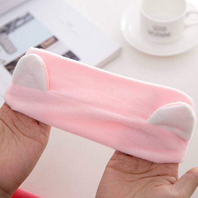 UNNISO - Headband Towel / Headband Motif Kucing