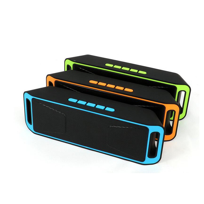 Speaker Bluetooth A2DP Mega Bass Stereo Wireless Speaker - Random Color