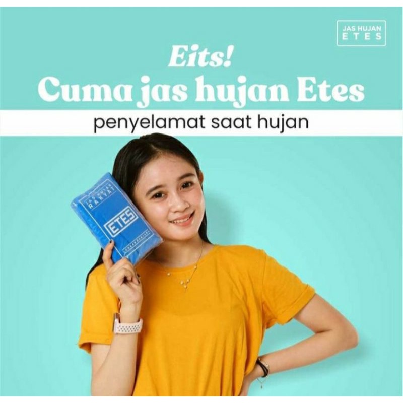 Jas Hujan Ponco Plastik LDPE dan Merah Biru Hijau sekali pakai awet kresek becak