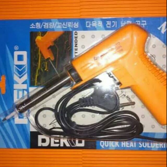 Solder Tembak Dekko 80W / Solder Gun Dekko 80 Watt