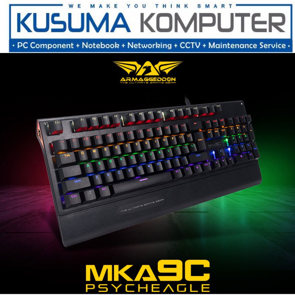 Armaggeddon MKA-9C Mechanical Gaming Keyboard