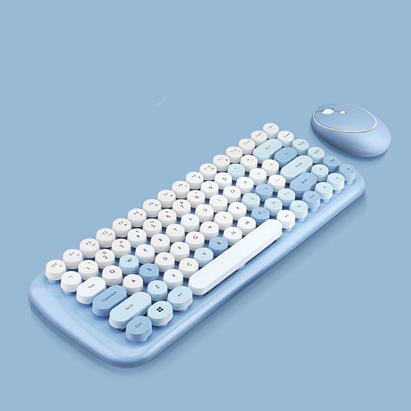 MOFii Keyboard Wireless Mouse Wireless Set 2.4G Candy - Garansi Resmi 6 Bulan