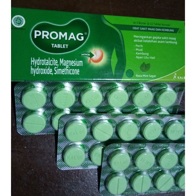 

PROMAG TABLET 1 strip isi 10tablet