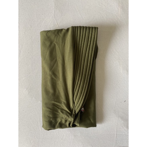 Bergo Hamidah Bergo Jersy Menutup Dada Jilbab Sport Hamidah-ARMY