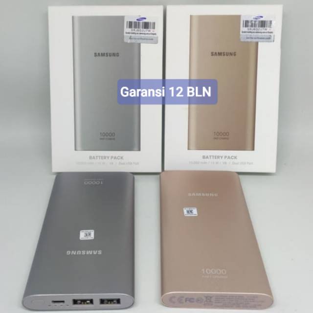 POWER BANK SAMSUNG ORIGINAL 10000MAH DUAL USB FAST CHARGE