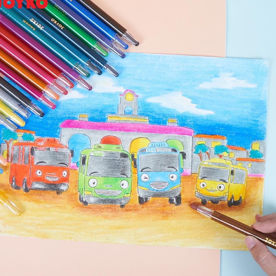 

Terkeren Krayon Putar Mini Twist Crayon Joyko TWCR
