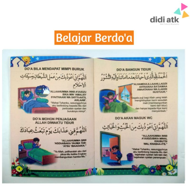 Jual Buku Panduan Praktis Belajar Shalat Dan Berdoa Untuk Anak Muslim Bergambar Dan Full Warna Indonesia Shopee Indonesia