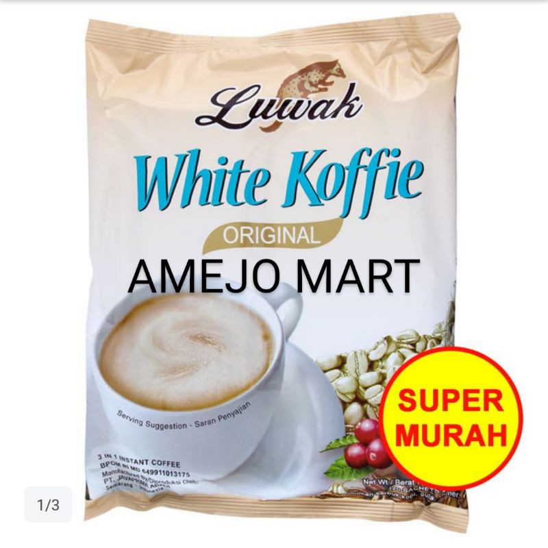 

TERMURAH LUWAK WHITE COFFIE ORIGINAL ECER 1 PCS