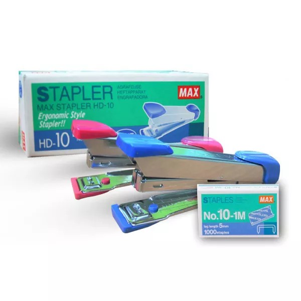 

Stapler MAX HD-10 + 1 Pack Isi Staples