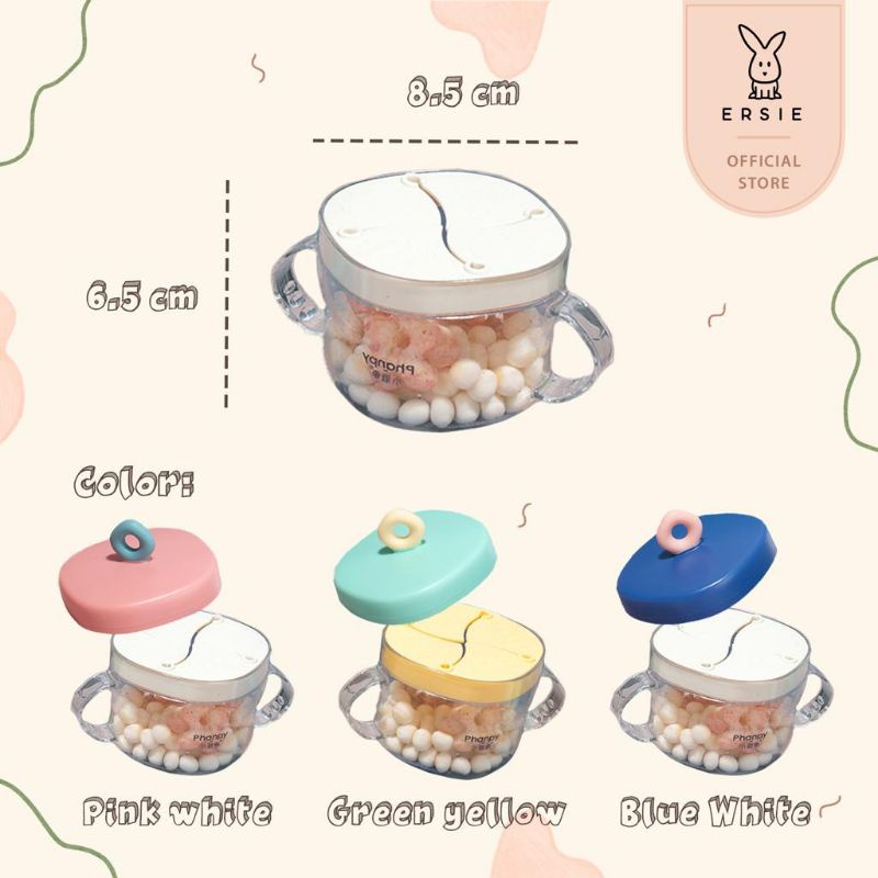 Ersie Phanpy Tritan Snack Cup | Wadah snack bayi mpasi