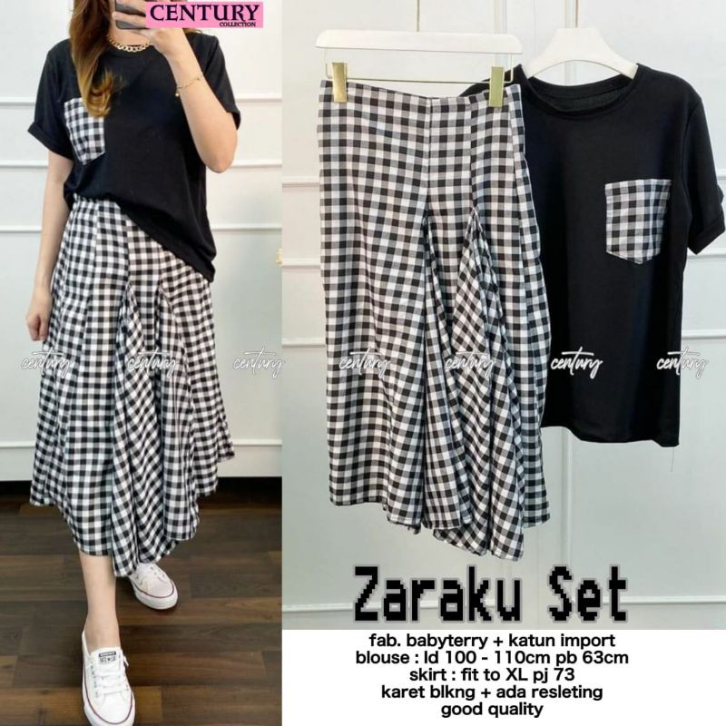 zaraku set by century