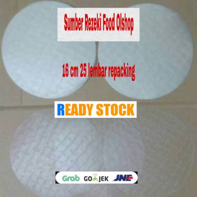 

KULIT LUMPIA VIETNAM RICE PAPER 16 cm 25 lembar