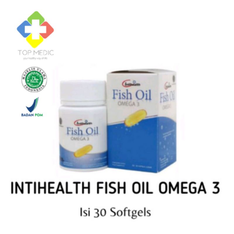 Intihealth Omega 3 Fish Oil 30 Kapsul