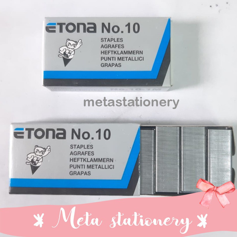 

Isi Staples Etona No. 10 (1pc)