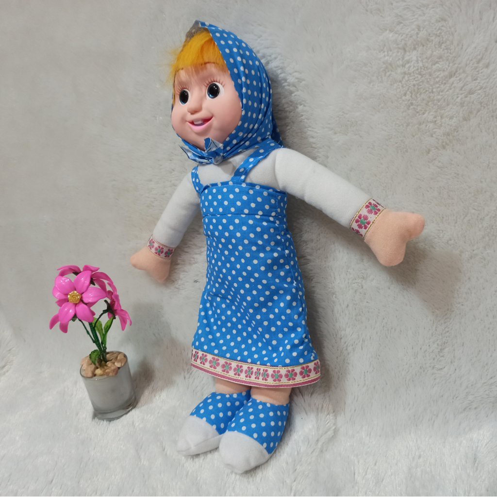 Boneka Marsha polkadot murah