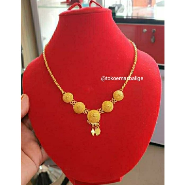 Kalung Borobudur 40 gram Asli Emas Murni LM 24K kadar 99,9%