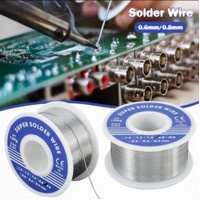 Kawat Timah Tima Gulung Roll Solder Soder Soldering 63/37 0.8mm 100gr - Kawat Solder Lebih Tebal Tin