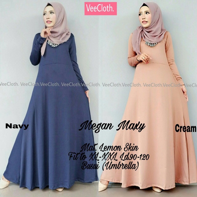 MEGAN MAXI / GAMIS POLOS / GAMIS MURAH / GAMIS POLOS / MAXI DRESS POLOS / MAXI DRESS SIMPEL / DRESS