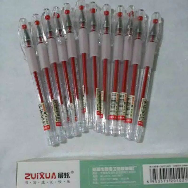 Pulpen Gel Zuixua harga 1 pak