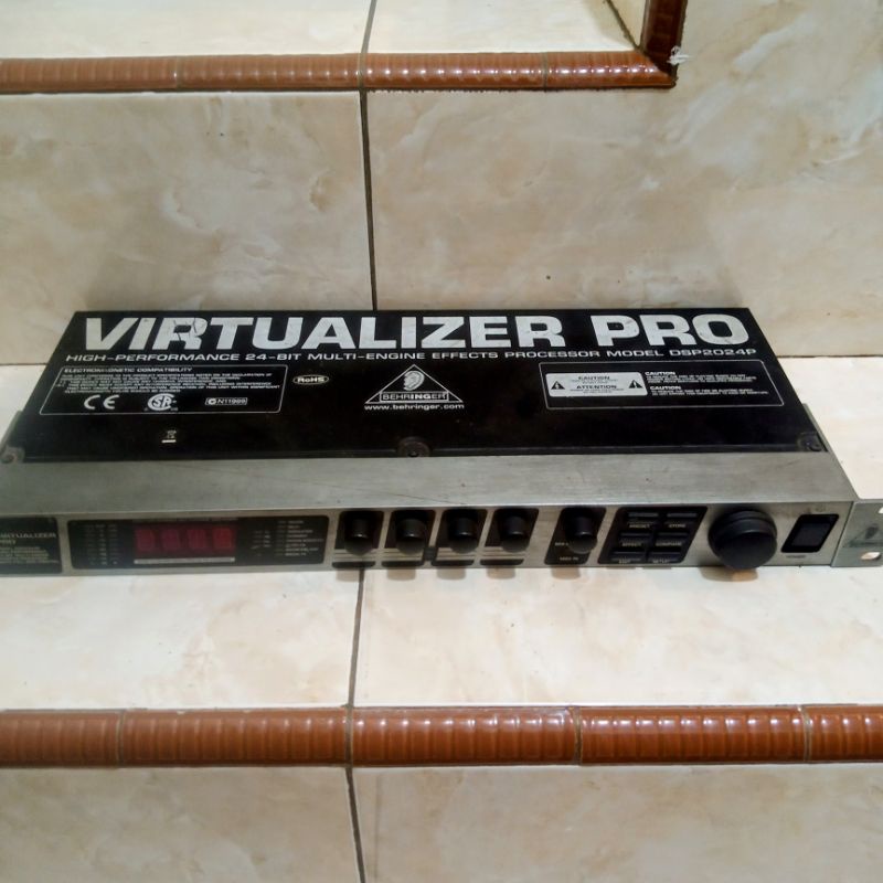 Behringer Virtualizer Pro Efek Vocal