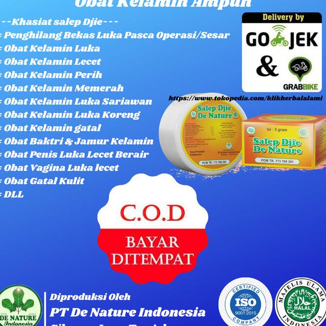 Salep Djie Salep obat herbal Luka Lecet Bernanah Pada Kulit Kelamin