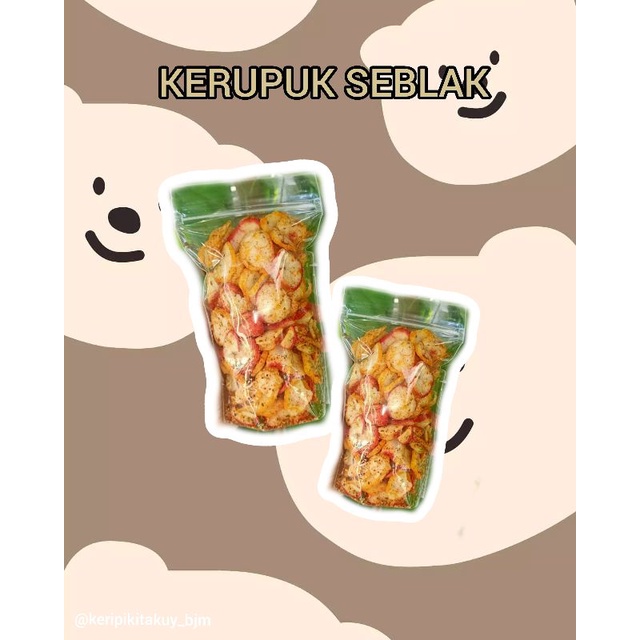 

KERUPUK SEBLAK BUMBU KERING//KERIPIKKITAKUY_BJM