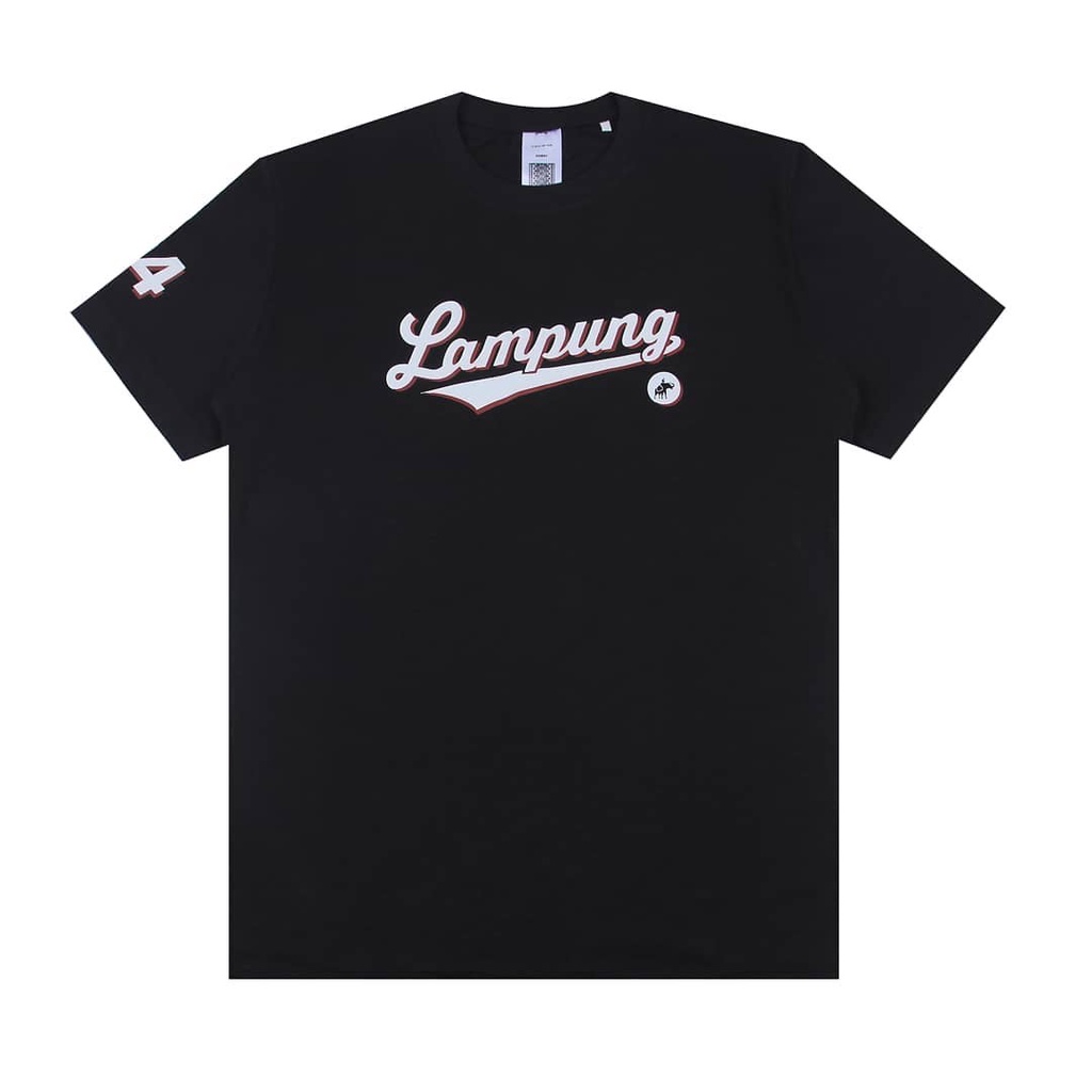 Kaway T-shirt LAMPUNG BLACK SLUB