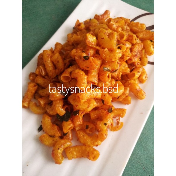 

Macaroni Pedas Daun Jeruk uk. mini