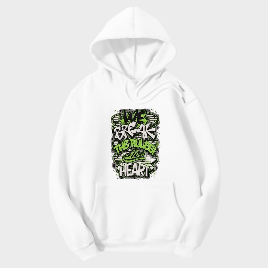 Break The Rules Hoodie - Hoodie Pria dan Wanita