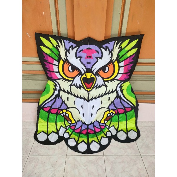 Layangan Celepuk Full Cutting Knockdown