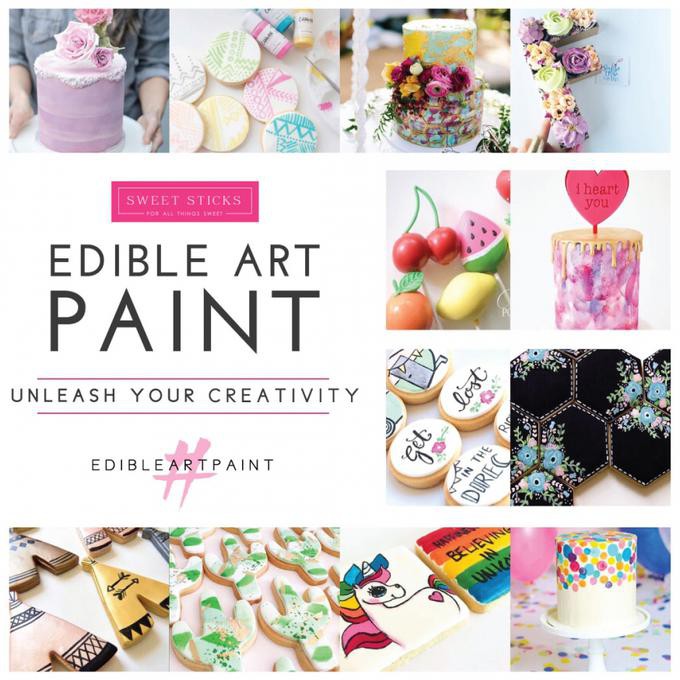 

Cetakan-Terbaik-6A780 Edible Art Paint Metallic Glamorous Gold