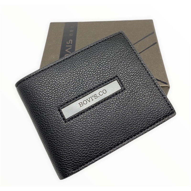 DOMPET PRIA KULIT SINTETIS BOVIS DOMPET PRIA LIPAT PU LEATHER DOMPET PRIA MURAH MERIAH DOMPET PRIA DOMPET LAKI LAKI DOMPET LIPAT CASUAL DOMPET COWOK MURAH