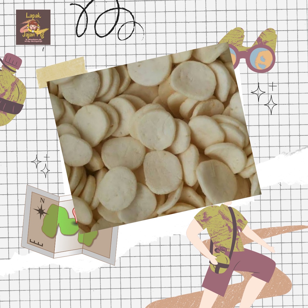 

MAKANAN RINGAN KEMPLANG PALEMBANG DARI IKAN PAKET 250 GRAM