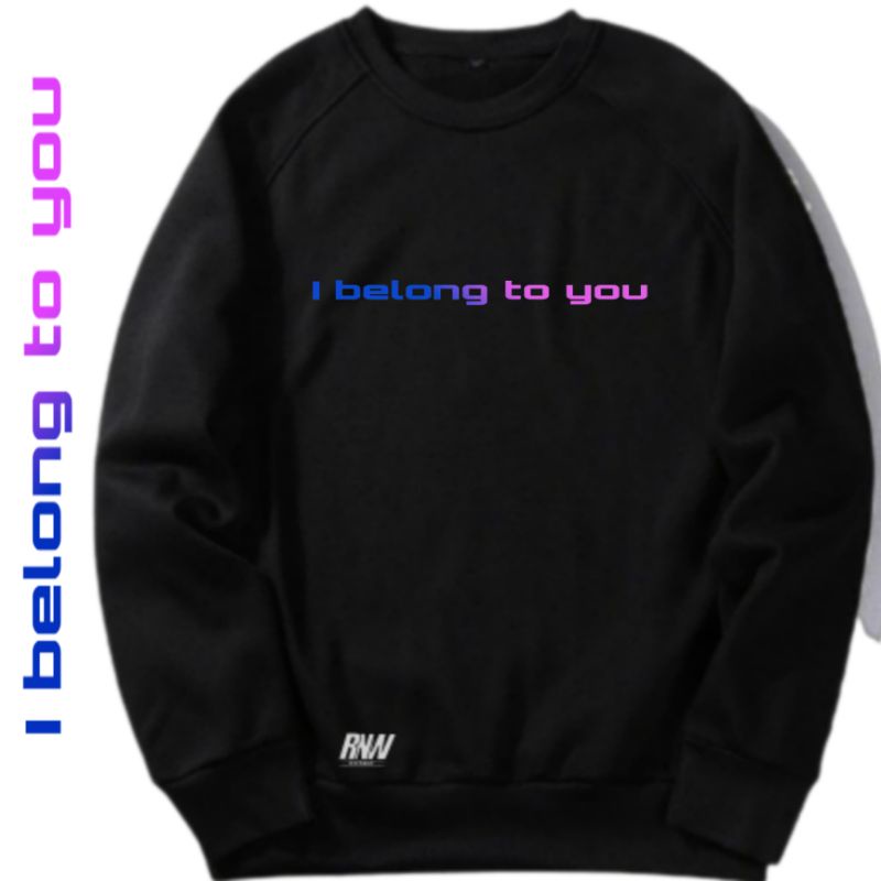 COD M-XXXL Jaket Pria Sweater Hoodie Pria Distro ORI BOHEL i belong to you DISTRO