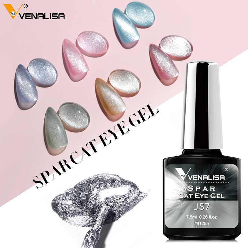 Venalisa Transparent Color Gel / 9D Cat Eye Gel Polish/ Spar Cat Eye Venalisa / Venalisa Cat Eye