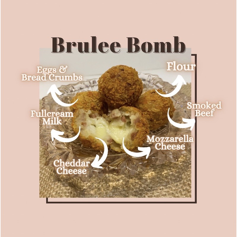 

Brulee Bomb (Frozen) 10 pcs