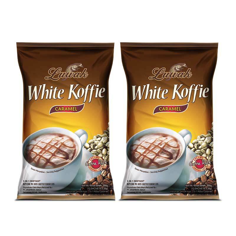 

LUWAK COFFEE CARAMEL 10X20