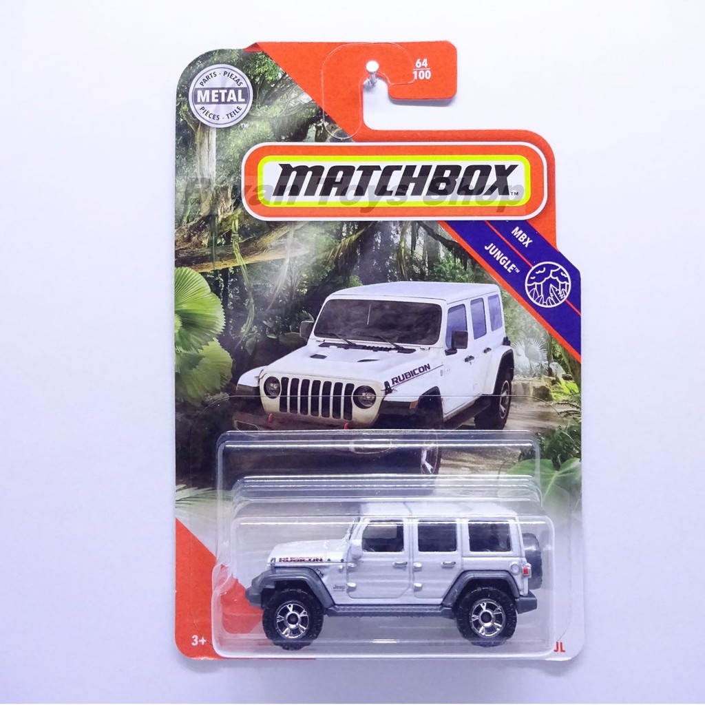 matchbox jeep wrangler rubicon