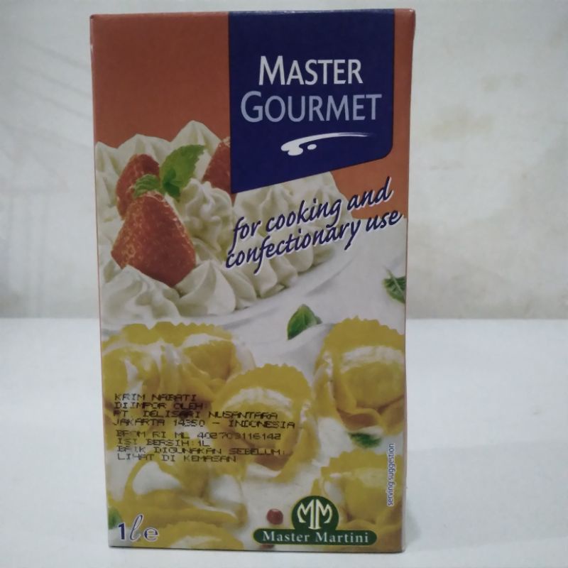 

Master Gourmet Cooking Cream 1Ltr / Master Martini